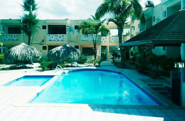 Appart hotel El Caucho Boca Chica piscine