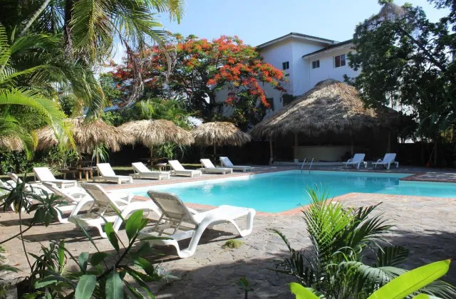 Afreeka Beach Hostel Las Terrenas piscine 1