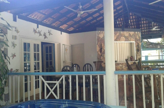 Villa Ana Palenque Terrasse 1
