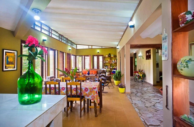 Villa Casa Anacahuita Jarabacoa Salle a Manger