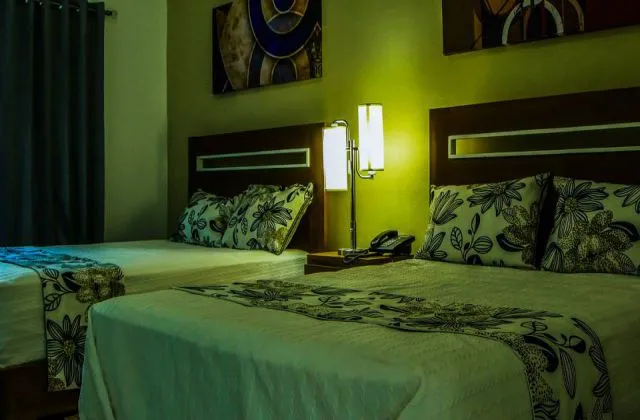 Hotel Dpravia Bani chambre 2 grands lits