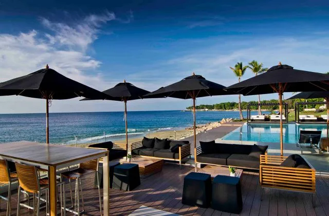 Hotel Gansevoort Playa Imbert restaurant plage