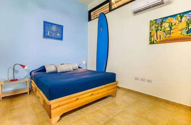 Hooked Cabarete appartement chambre grand lit