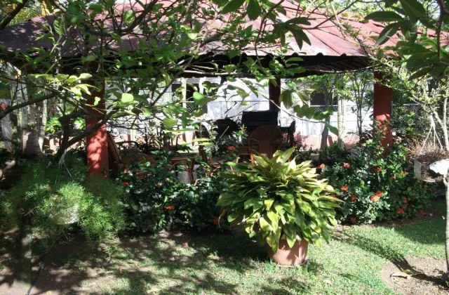 Guest House Jarabacoa Republique Dominicaine jardin