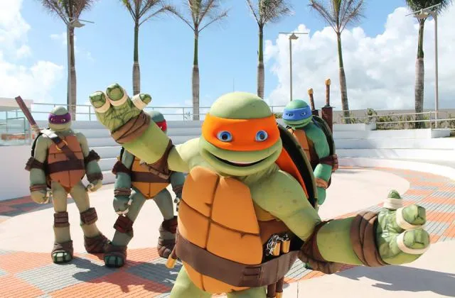 Nickelodeon Punta Cana activites enfants Ninja Turtles