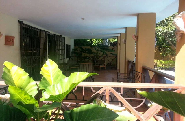 Villa Palenque Terrasse
