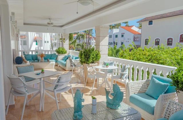 Hotel Boutique Paradise Punta Cana Terrasse