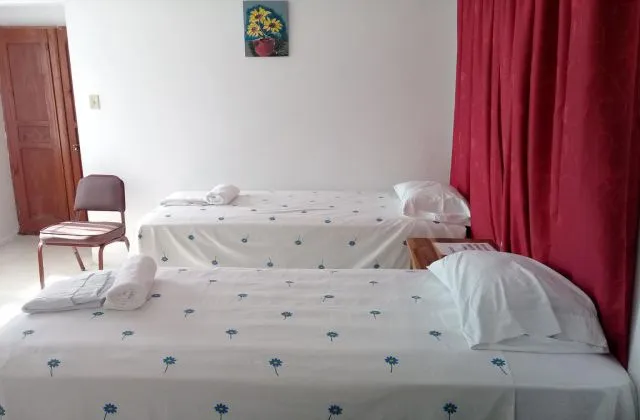 Hostel Quintonido Jarabacoa chambre 2 lits