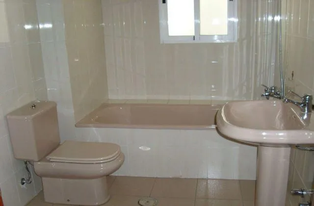 Hotel Santander chambre salle de bain