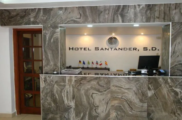 Hotel Santander reception